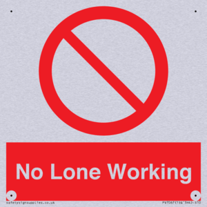 No Lone Working
